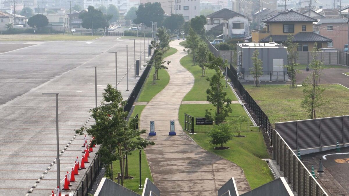 Gメッセ群馬・1周1500ｍの美しい緑道～散歩しながらぐるっと紹介【高崎市】