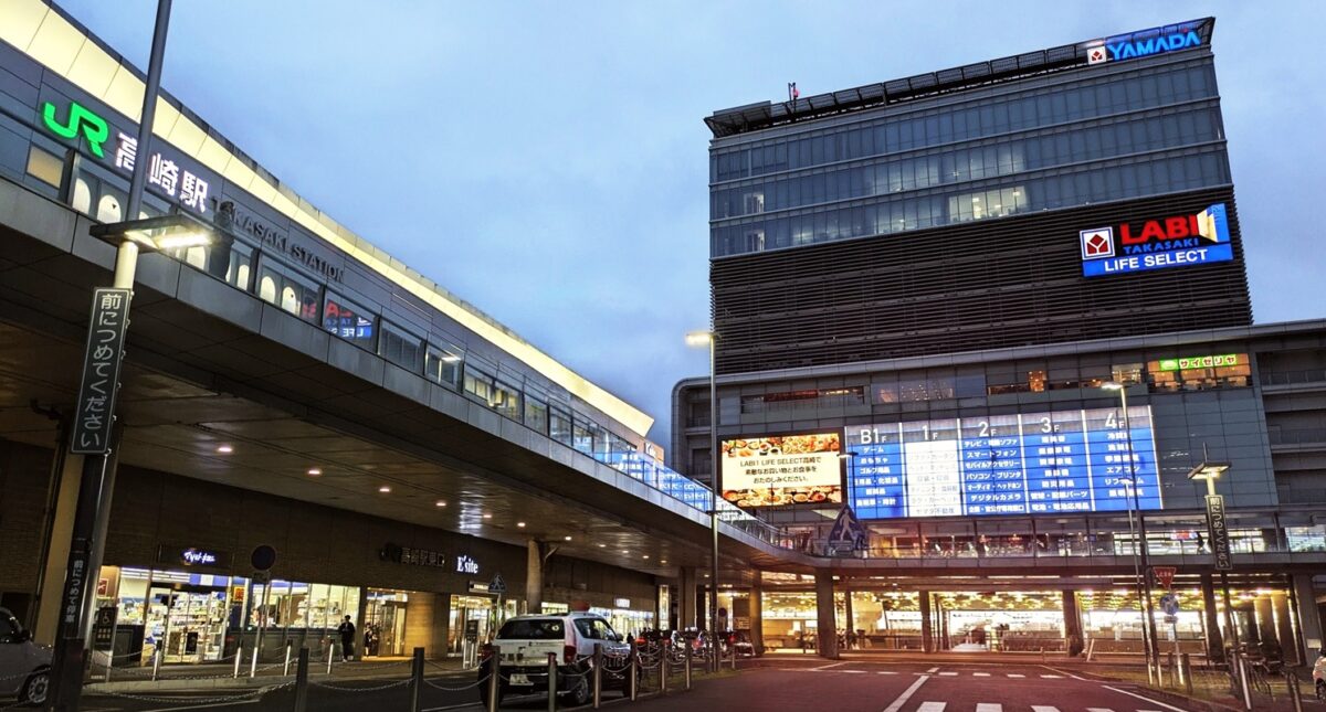高崎駅東口YAMADA駐車場【写真解説】入口はどこ？駐車料金とおすすめフロアまとめ